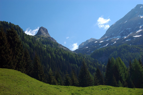 salendo verso casera Bordaglia di Sotto