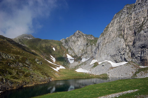lago Avostanis a casera Pramosio Alta