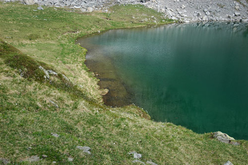 lago Avostanis a casera Pramosio Alta