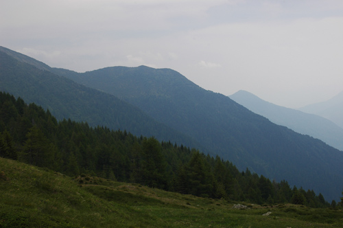 nei pressi del rifugio Casera Pramosio
