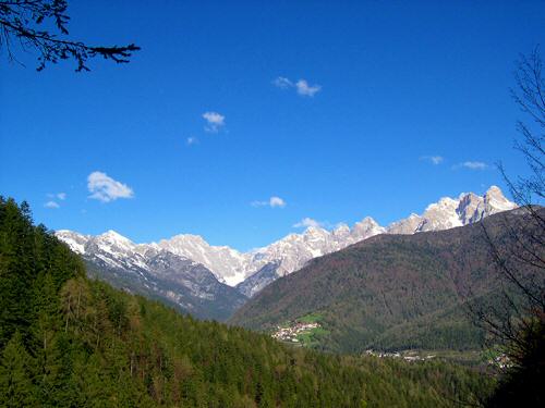 le Marmarole dal rifugio Padova