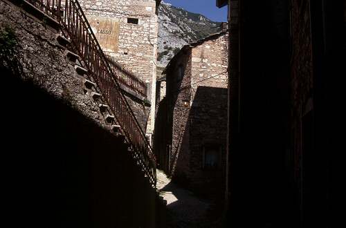 Casso nella valle di Vajont - Erto e Casso e la diga di Vajont