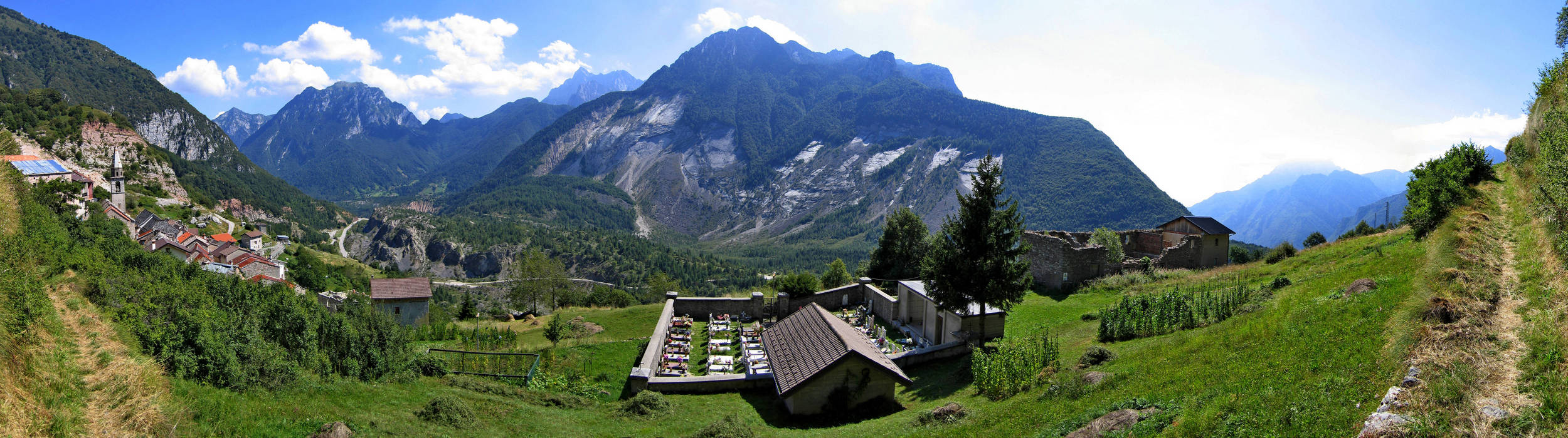 lago di Vajont, Erto e Casso, Longarone
