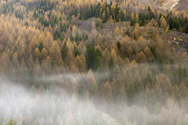 autunno a Erto e nella valle del Vajont