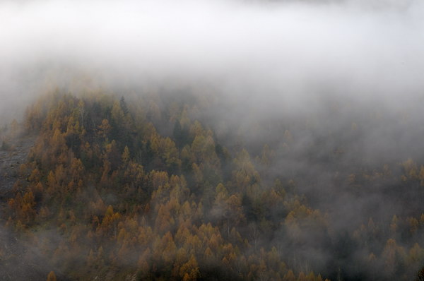 autunno a Erto e nella valle del Vajont