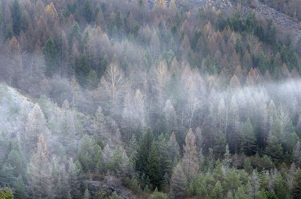 autunno a Erto e nella valle del Vajont