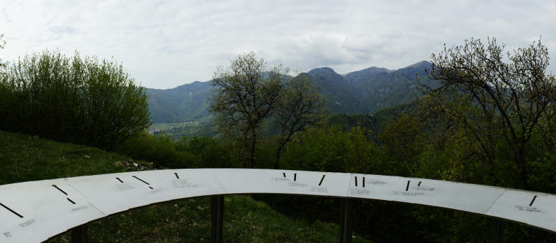 monte Grappa e i luoghi delle battaglie, dal monte Cornella a Quero