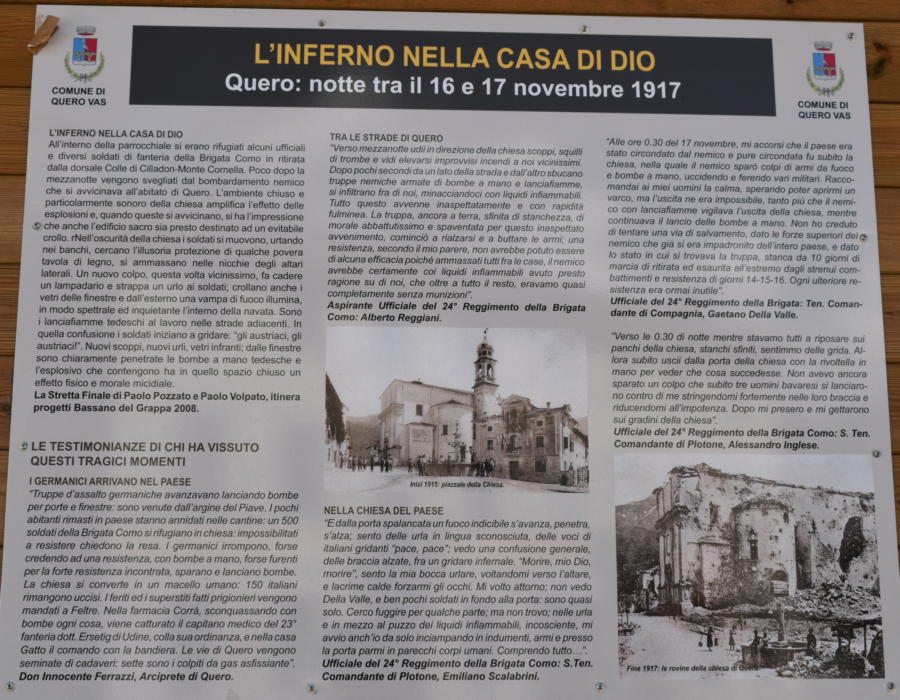 la Grande Guerra a Quero