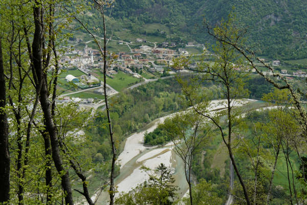 Quero, monte Cornella, Cilladon, Schievenin - valle di Alano, monte Grappa
