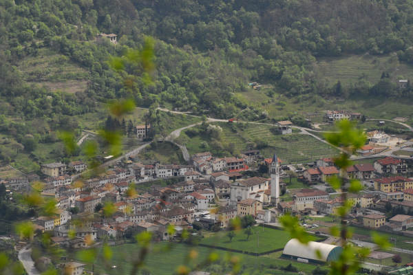 Quero, monte Cornella, Cilladon, Schievenin - valle di Alano, monte Grappa