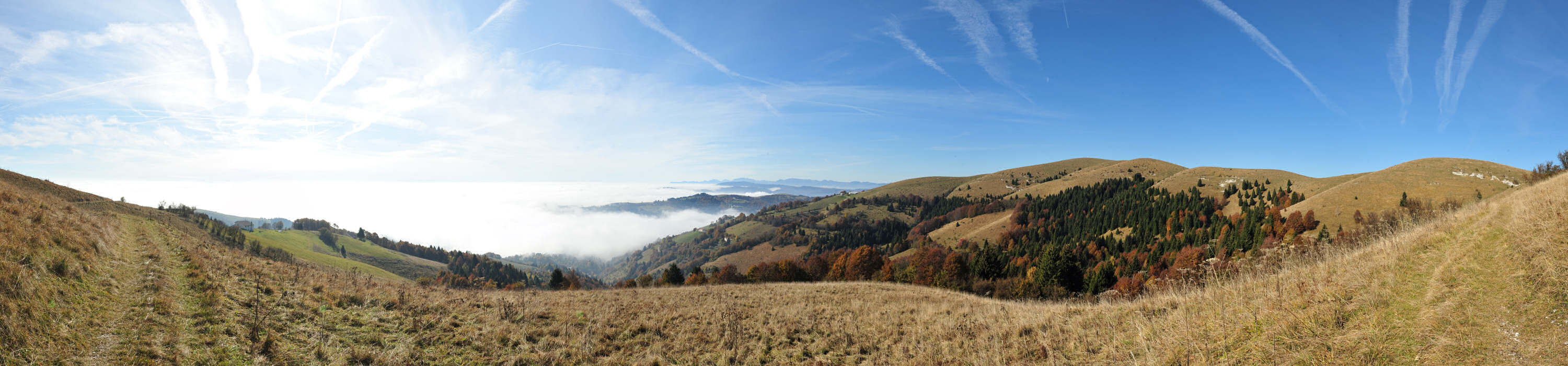 Monte Asolone Monte Grappa, fotografia panoramica