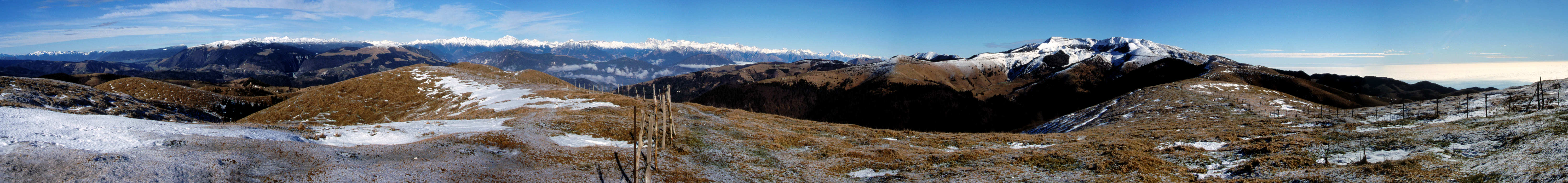Monte Grappa - fotografia panoramica