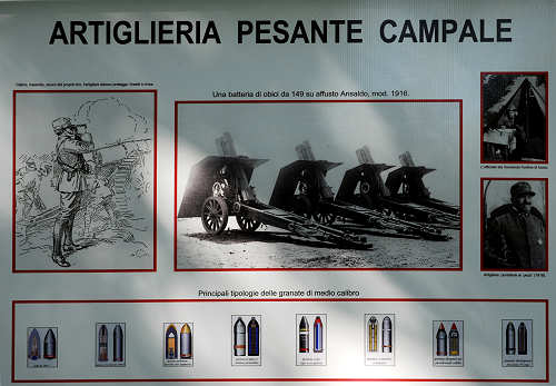 sistema fortificato di Col Andreon, zona Camposolagna sul Monte Grappa