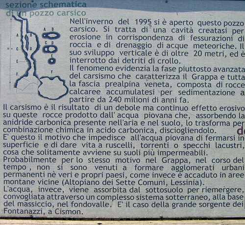 Col Fenilon / Col Moschin - Monte Grappa