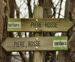 Sentiero Piere Rosse, Crespano del Grappa