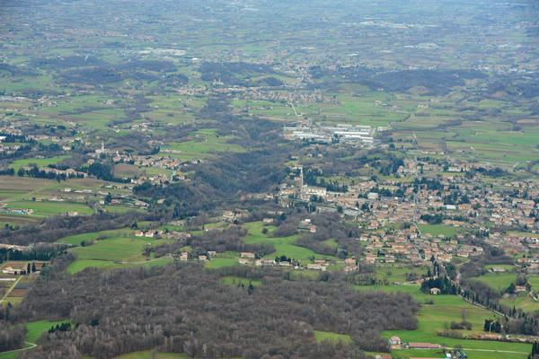 Covolo, sentiero Punta Frontal monte Scalare, valle San Liberale