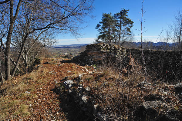 sentiero della Bastia a Cavaso del Tomba