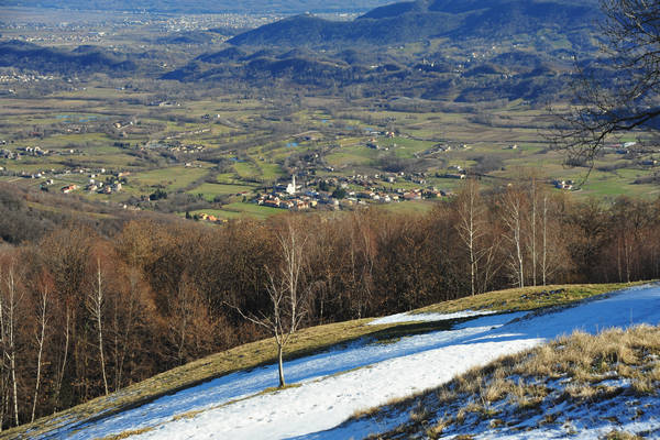 sentiero della Bastia a Cavaso del Tomba