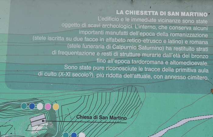 Castello di Castelcies e Chiesetta di San Martino