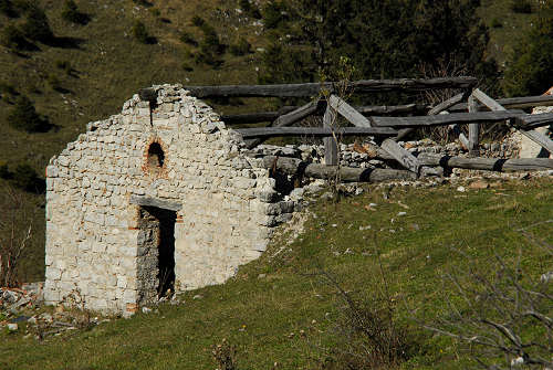 mulattiera del Boccaor, Archeson, Meatte, Val delle Mure, Valle San Liberale - Monte Grappa