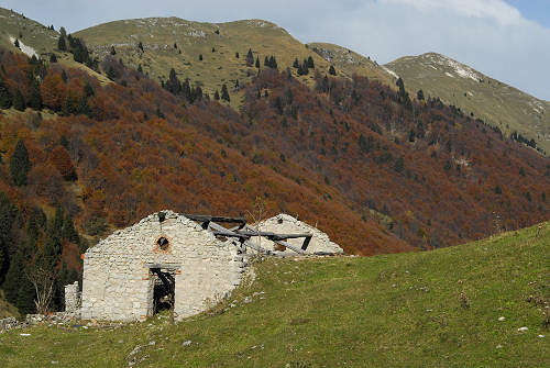 mulattiera del Boccaor, Archeson, Meatte, Val delle Mure, Valle San Liberale - Monte Grappa