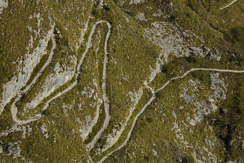 mulattiera del Boccaor, Archeson, Meatte, Val delle Mure, Valle San Liberale - Monte Grappa
