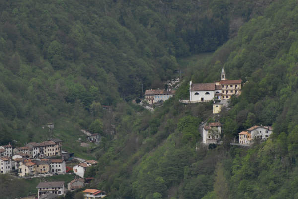 Quero, monte Cornella, Cilladon, Schievenin - valle di Alano, monte Grappa