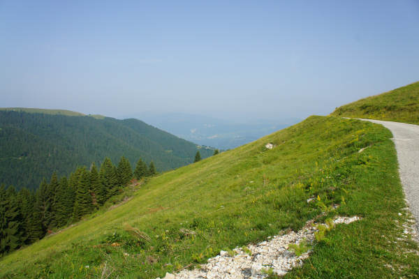 salita Cismon Corlo Col dei Prai Forcelletto Cima Grappa