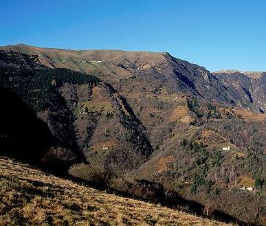 autunno sul monte Tomba