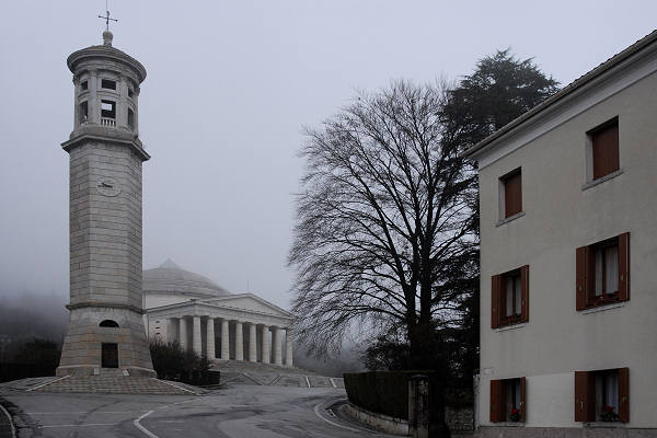 Possagno, strada degli Alpini, Castel Cesil, monte Tomba