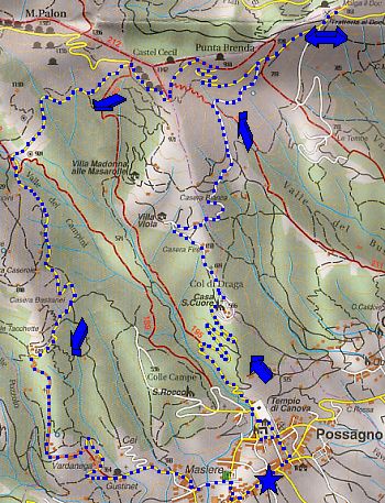 Possagno, monte Tomba