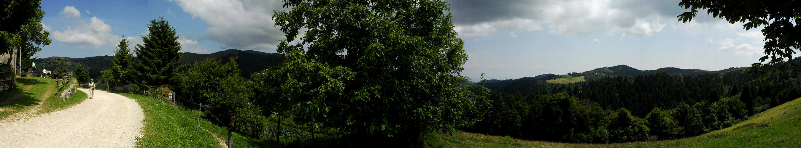 Colli Alti Col Fenilon, Monte Grappa - fotografia panoramica