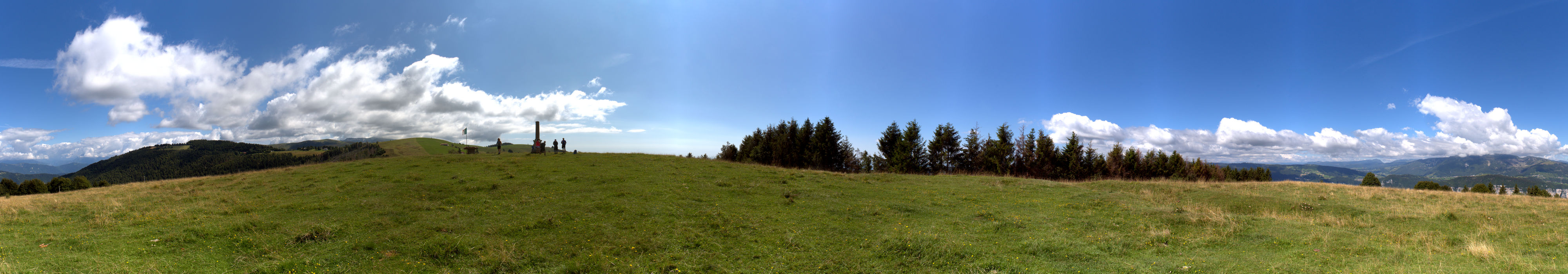 Col Moschin, Monte Grappa - fotografia panoramica