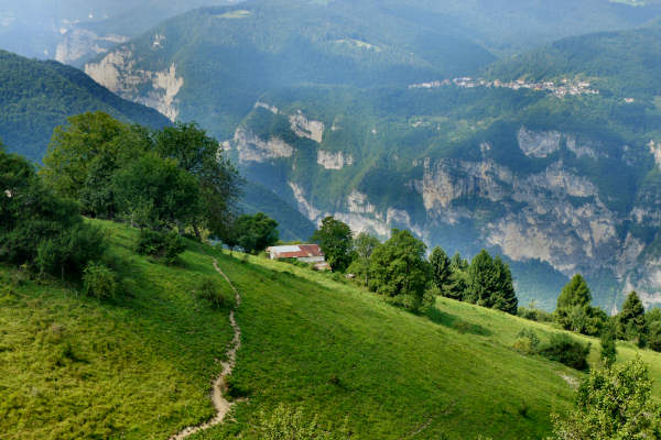 Val di Carazzagno a Rocca d'Arsié