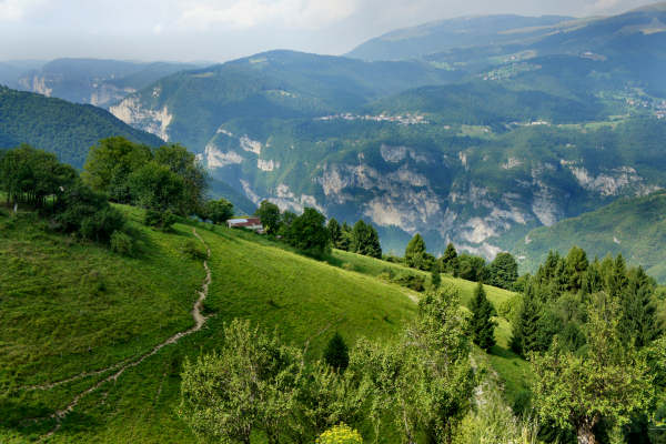 Val di Carazzagno a Rocca d'Arsié