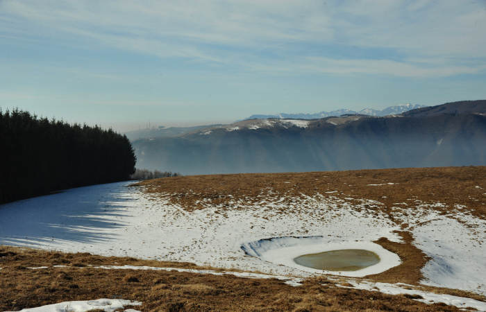 dalla cima del Col Campeggia