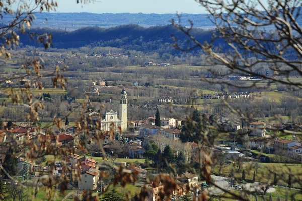 sentiero della Bastia a Cavaso del Tomba