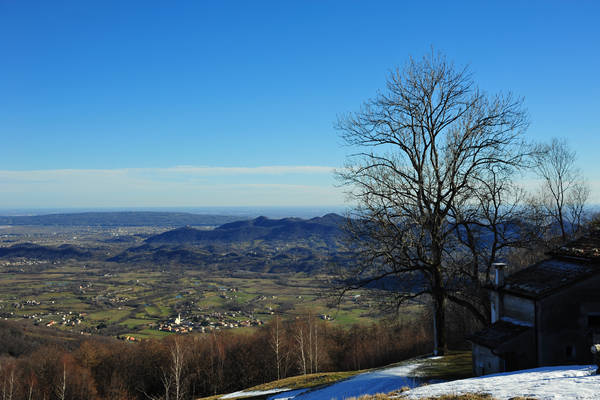 sentiero della Bastia a Cavaso del Tomba