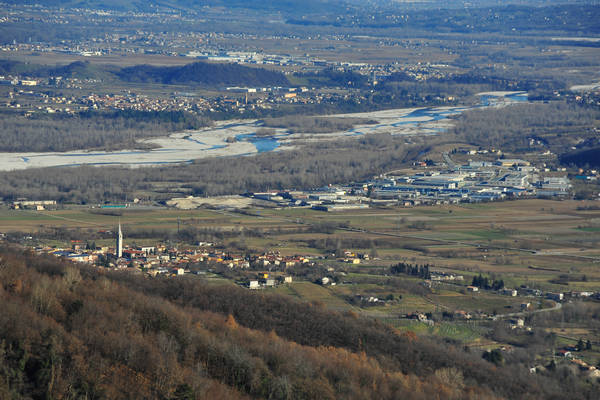 sentiero della Bastia a Cavaso del Tomba