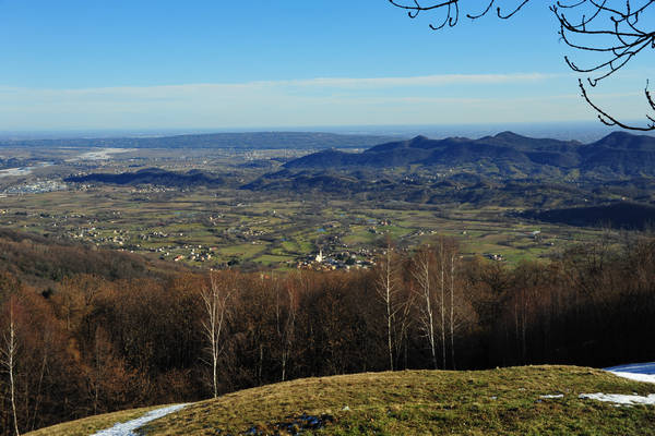 sentiero della Bastia a Cavaso del Tomba