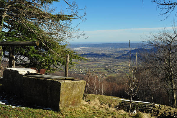 sentiero della Bastia a Cavaso del Tomba