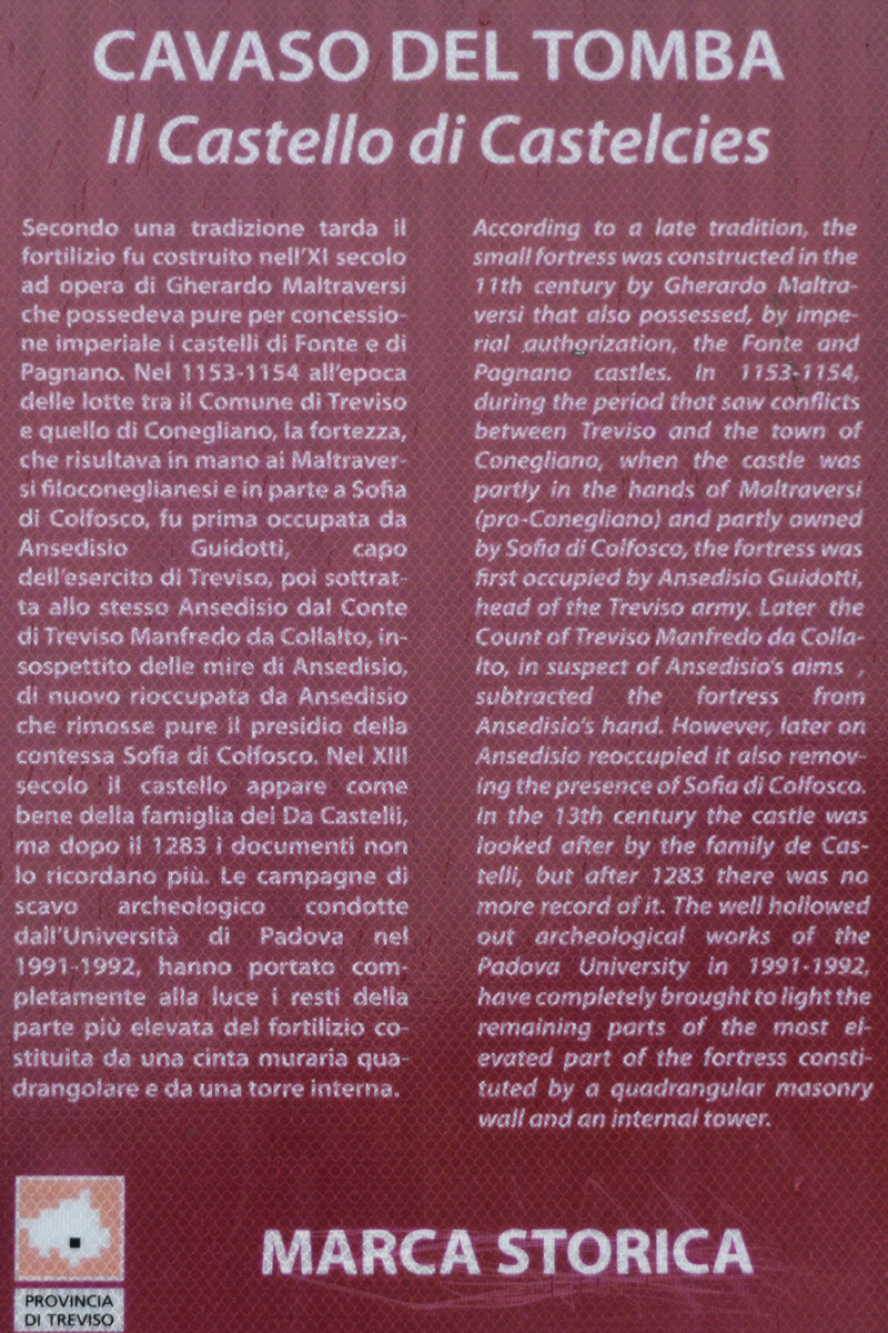 Castello di Castelcies e Chiesetta di San Martino