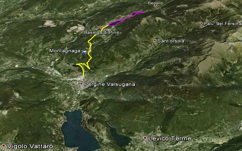 Altopiano di Pin&eacute; di Pin&eacute;, Pergine Valsugana Lagorai