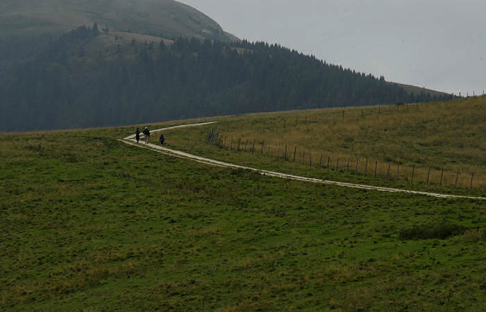 salita al monte Coppolo dal passo del Brocon