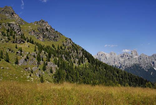 lago di Calaita, forcella Grugola, cima Folga, forcella Folga