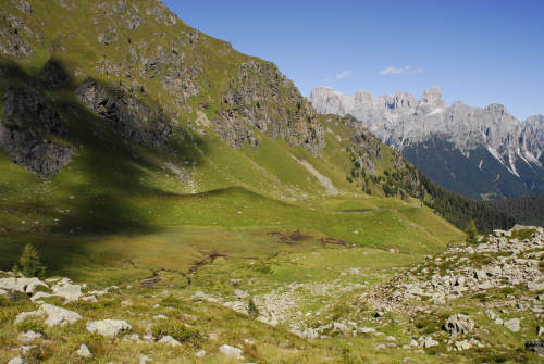 lago di Calaita, forcella Grugola, cima Folga, forcella Folga