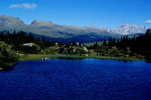 passeggiata ai laghetti Colbricon, Paneveggio Passo Rolle