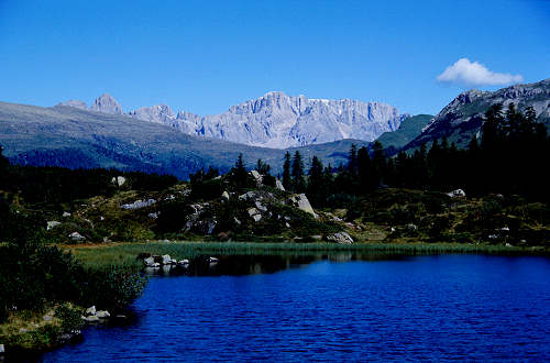 passeggiata ai laghetti Colbricon, Paneveggio Passo Rolle