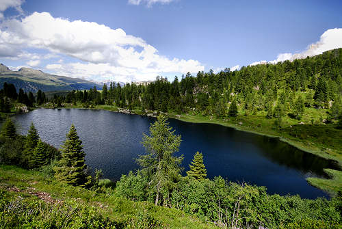 laghetti Colbricon passo Rolle