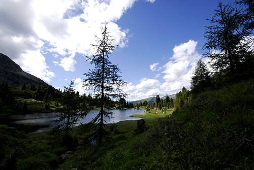 passeggiata ai laghetti Colbricon dal passo Rolle